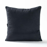 Ikat Cushion Cover – Black Base with White Spot 18x18 - Eyaas